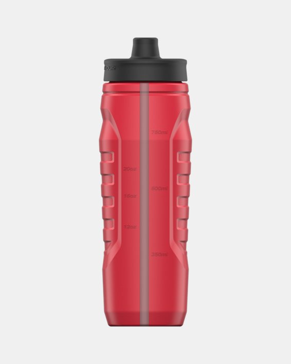 UA Sideline Squeeze 32 oz. Water Bottle, Red, pdpMainDesktop image number 2